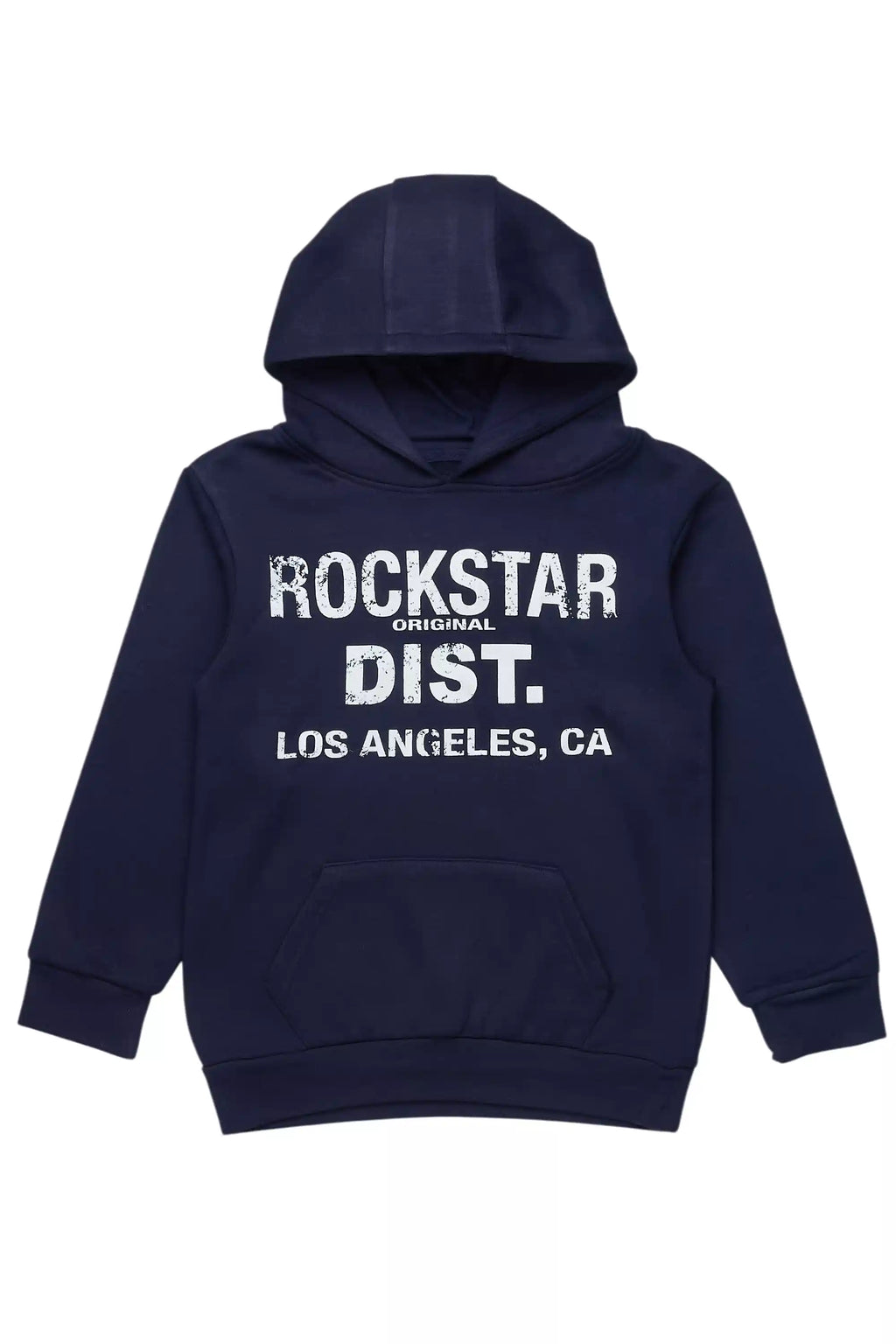 Boys Koen Navy/White Graphic Hoodie