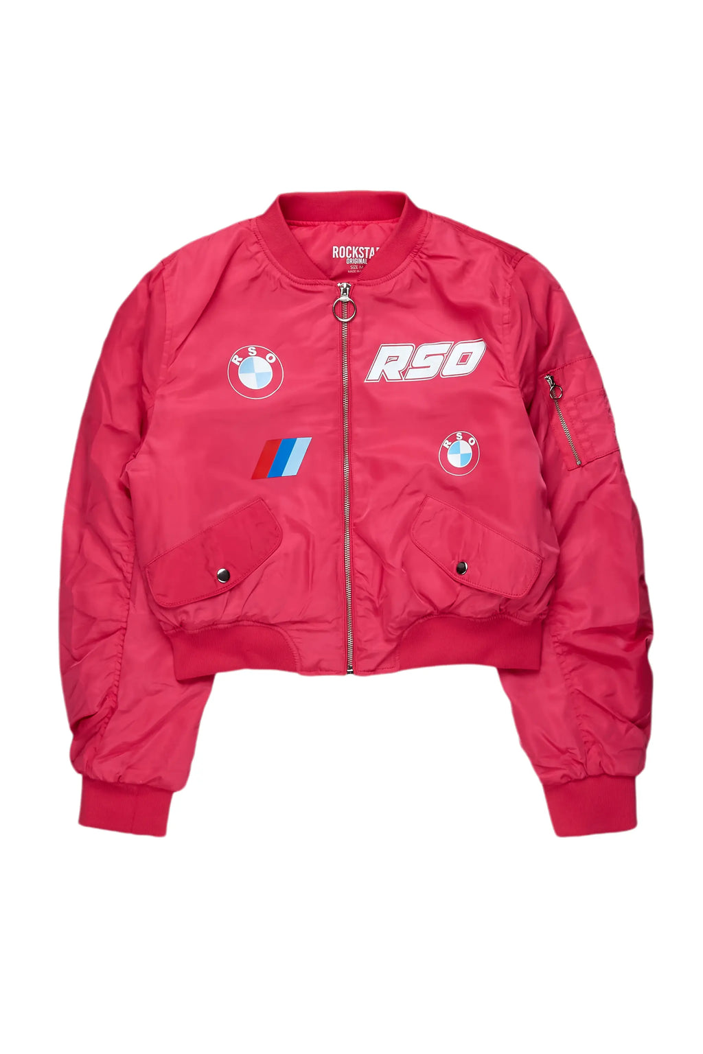 Dontheria Hot Pink Bomber Jacket