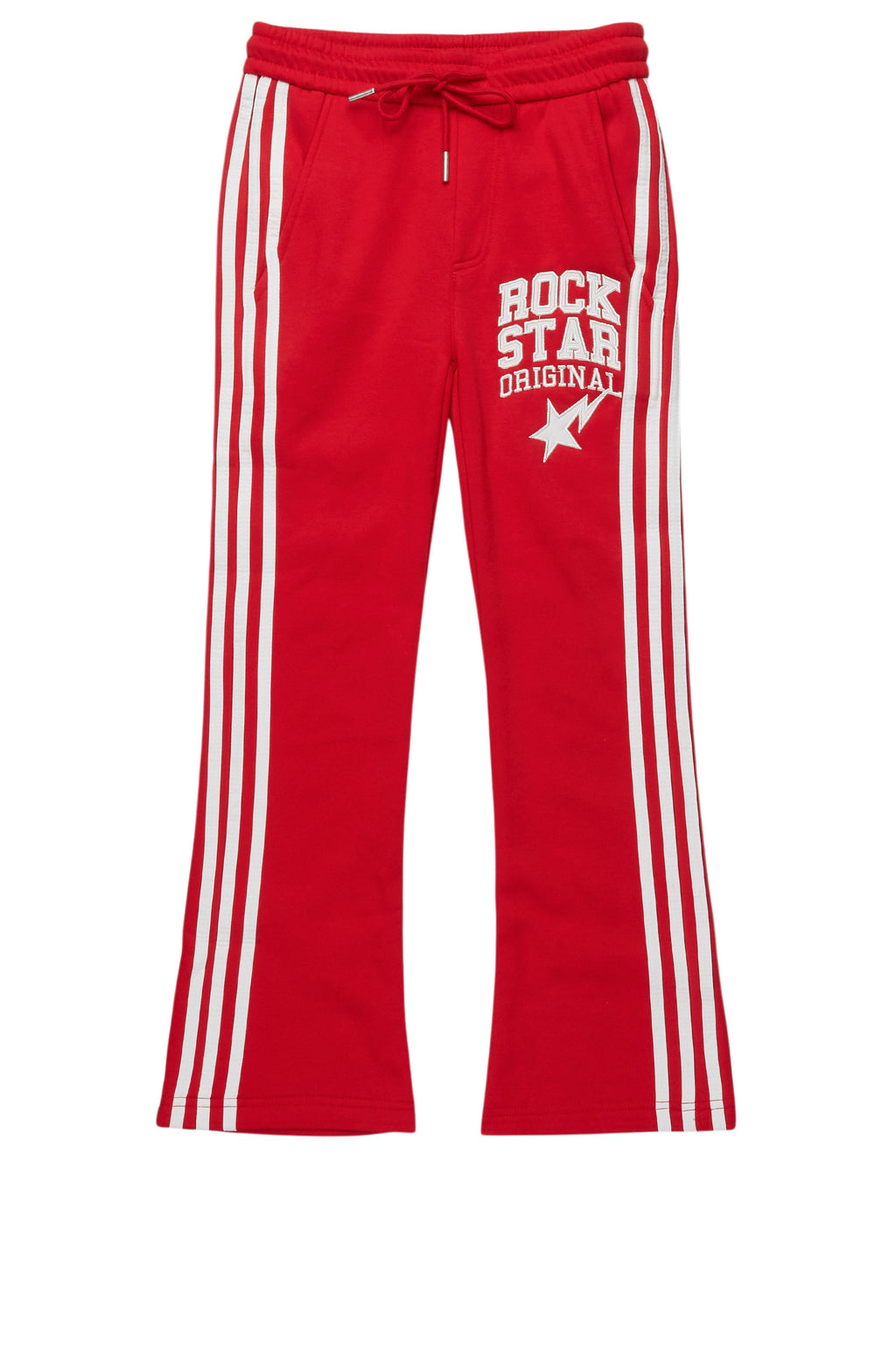 Girls Gerrit  Red  Baggy Stacked Flare Pants