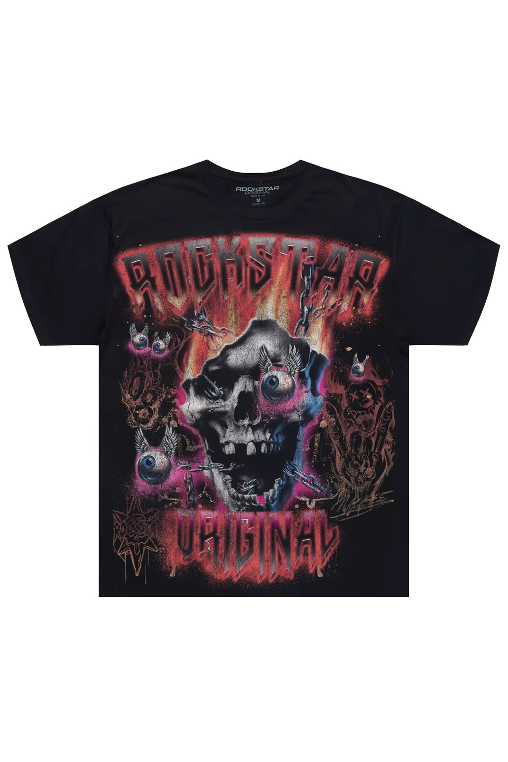 Shamere Black Graphic Short Sleeve Tee