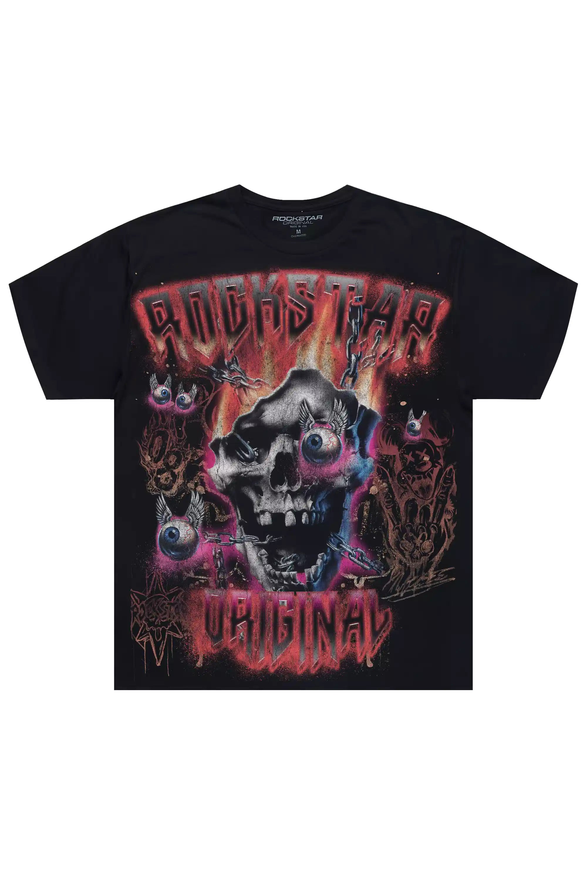 Shamere Black Graphic Short Sleeve Tee