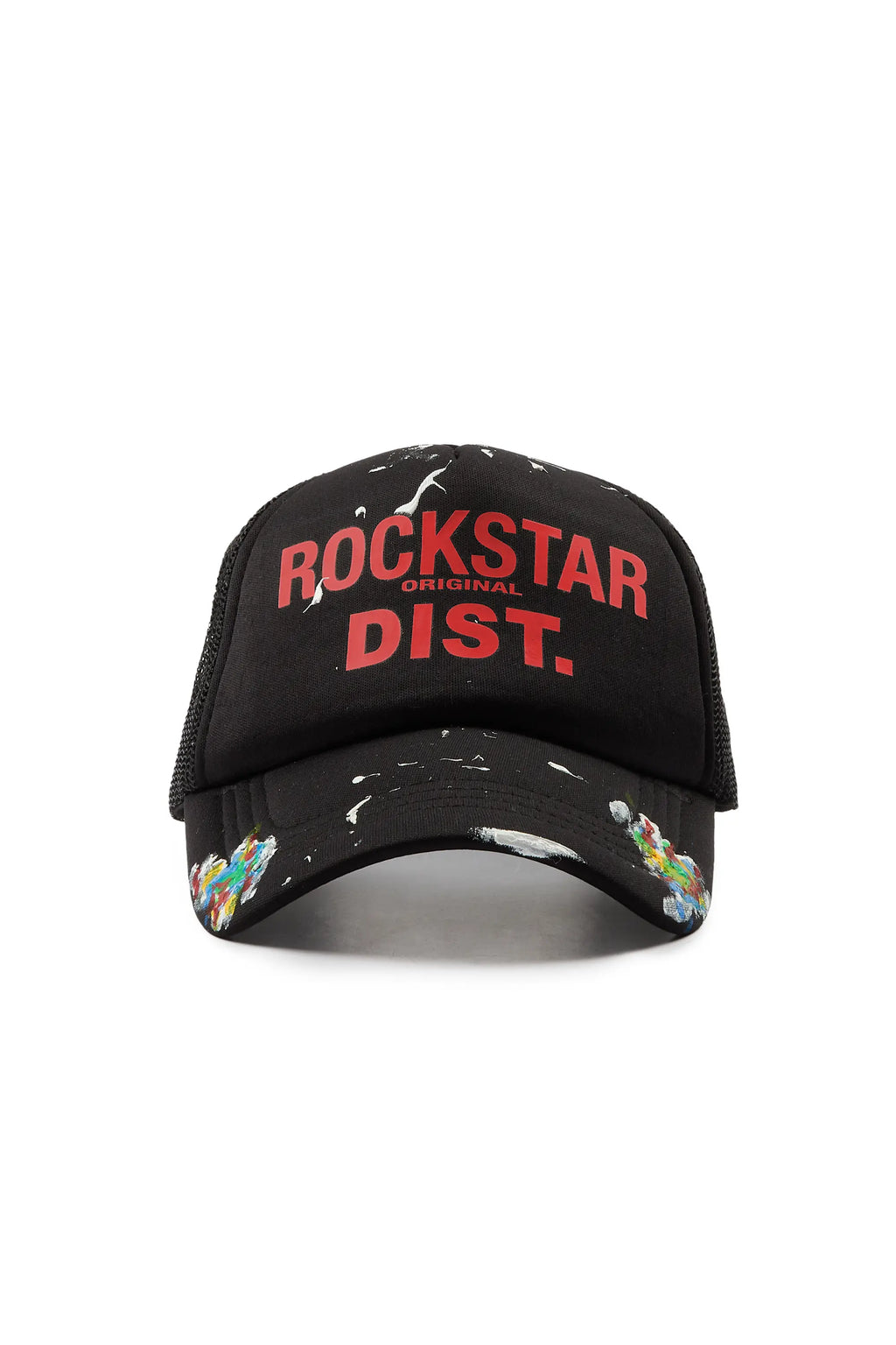 Boys Neptune Black/Red Trucker Hat