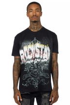 Irix Black Oversized Graphic T-Shirt