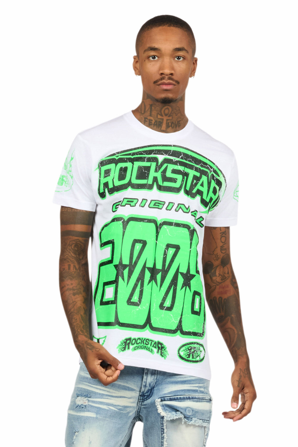 Brixton White Graphic T-Shirt