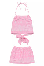 Jakarri Pink Skirt Set