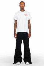 Lake White/Red Graphic T-Shirt