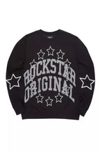 Shontay Black Graphic Crewneck Sweatshirt