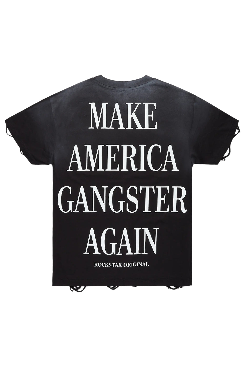 Drako Black Oversized Graphic T-Shirt