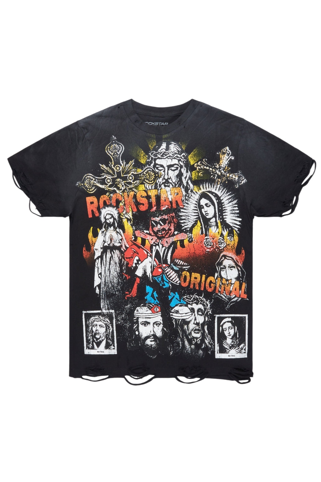 Axion Black Graphic T-Shirt