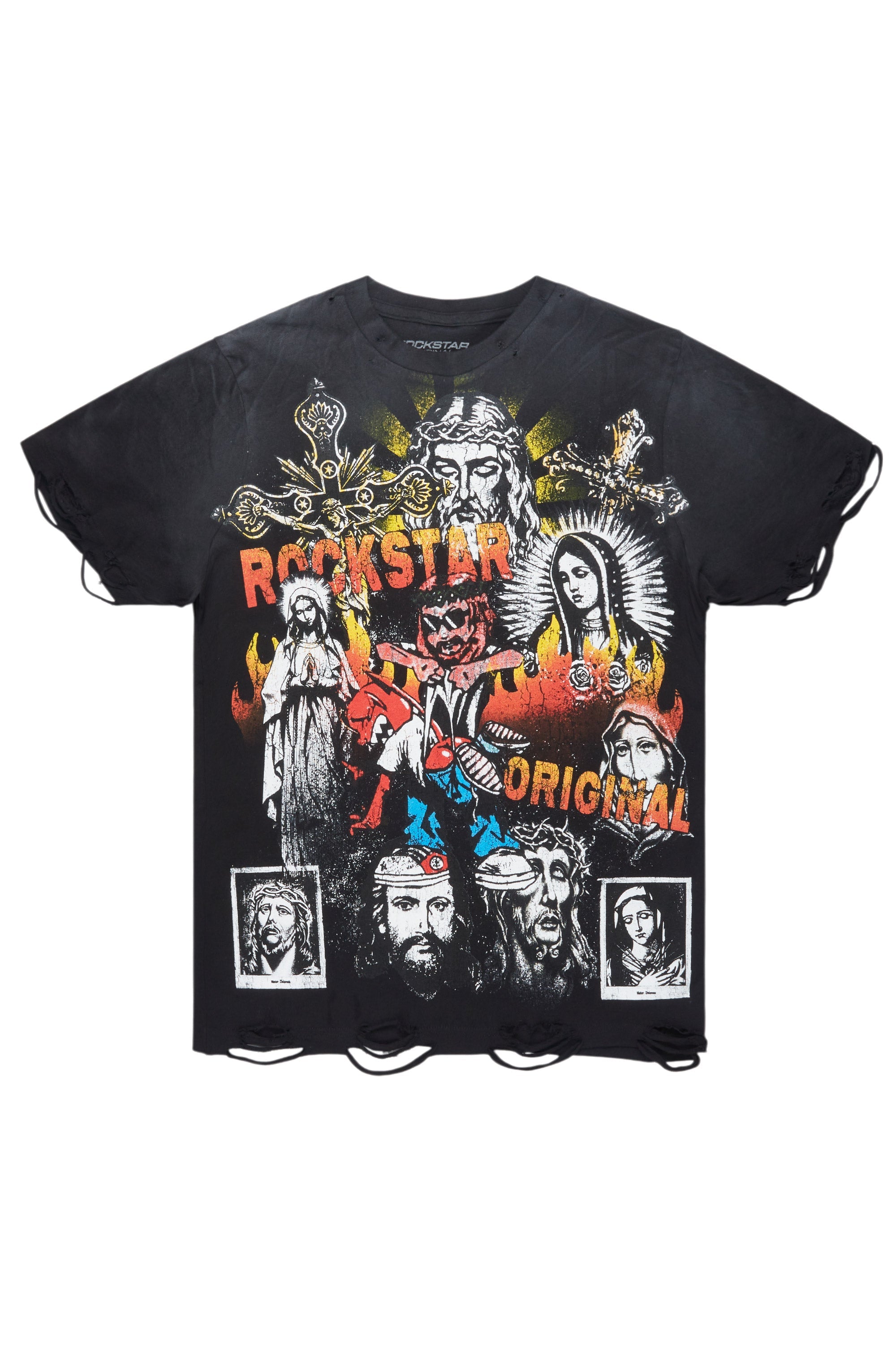 Axion Black Graphic T-Shirt