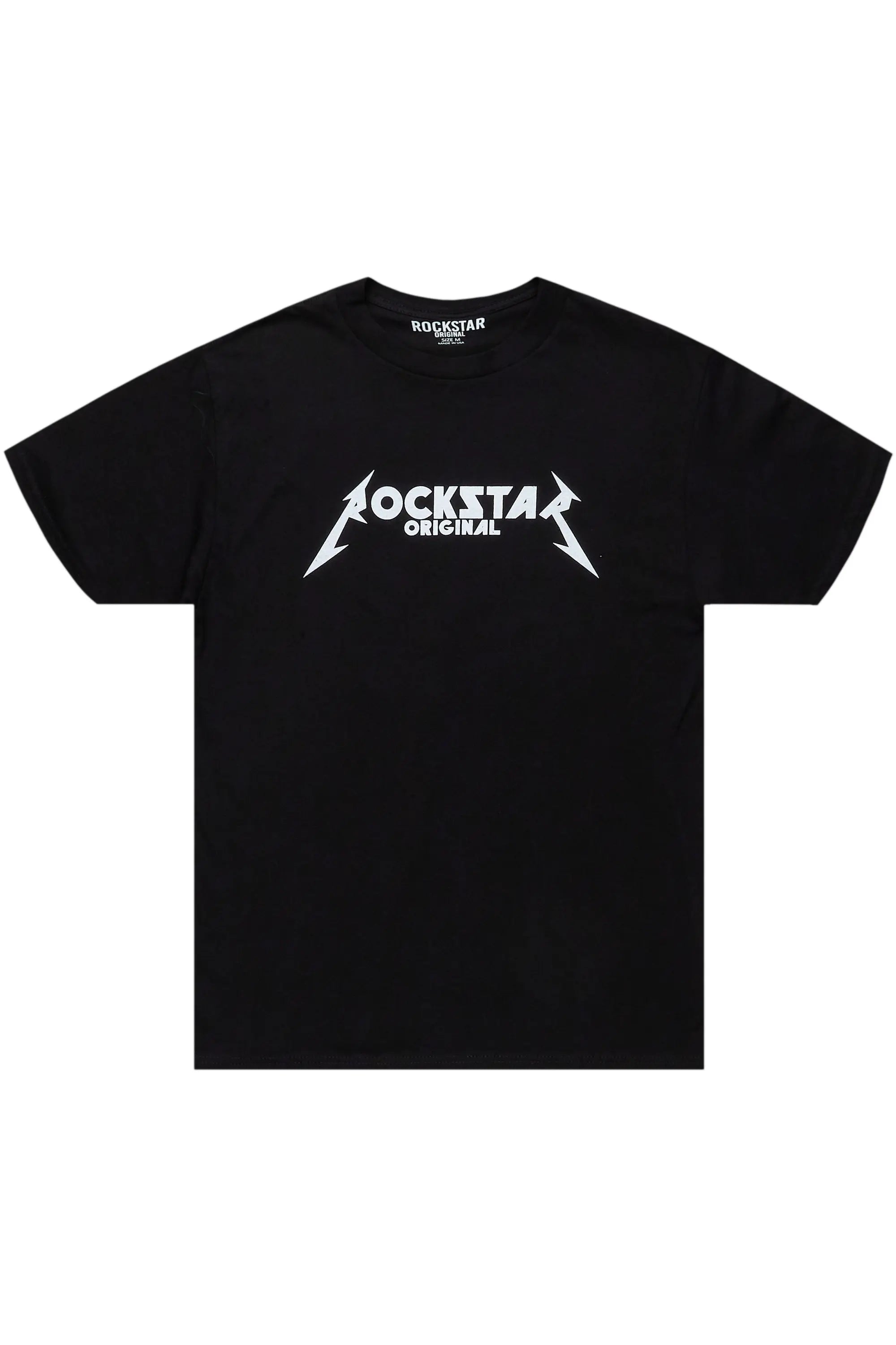 Diogo Black/White Printed T-Shirt