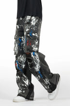 Dallin Grey Painter Baggy Cargo Jean