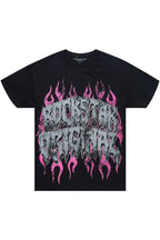 Trinia Black Oversized T-Shirt