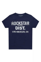 Boys Koen Navy/White Graphic T-Shirt