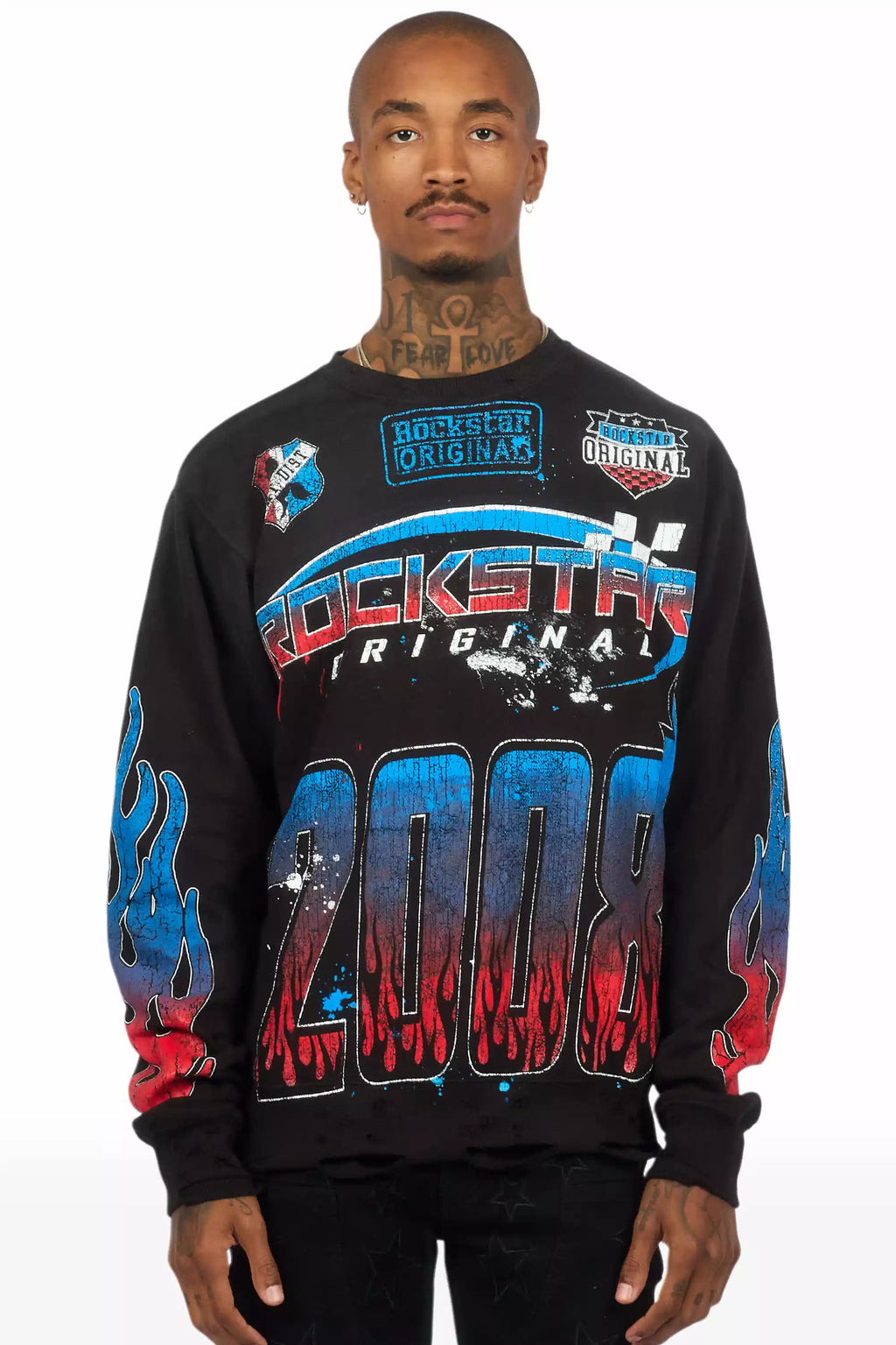 Amos Multi Graphic Crewneck