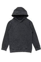 Boys Vintage Black Basic Hoodie