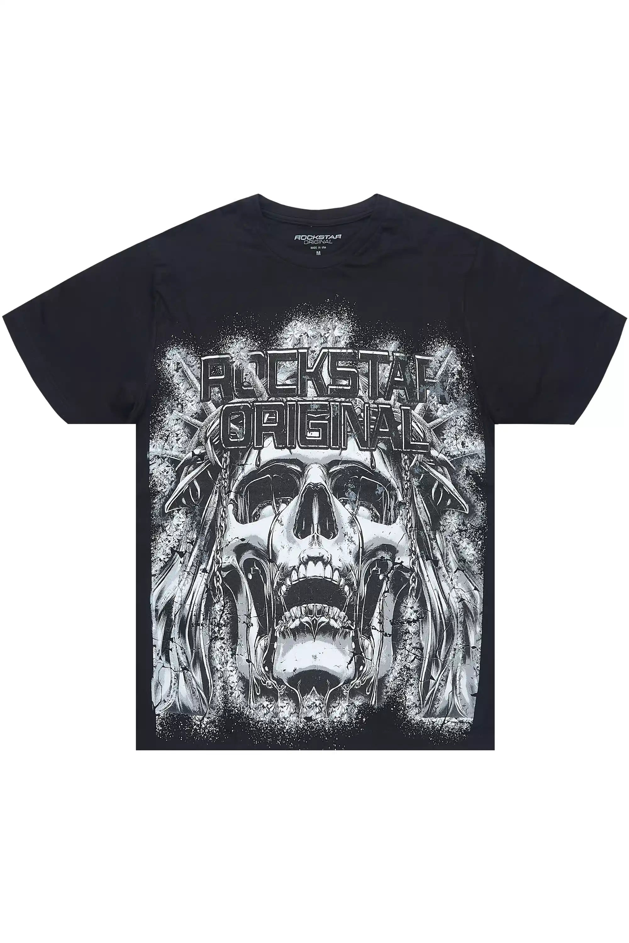 Keon Black Graphic T-Shirt
