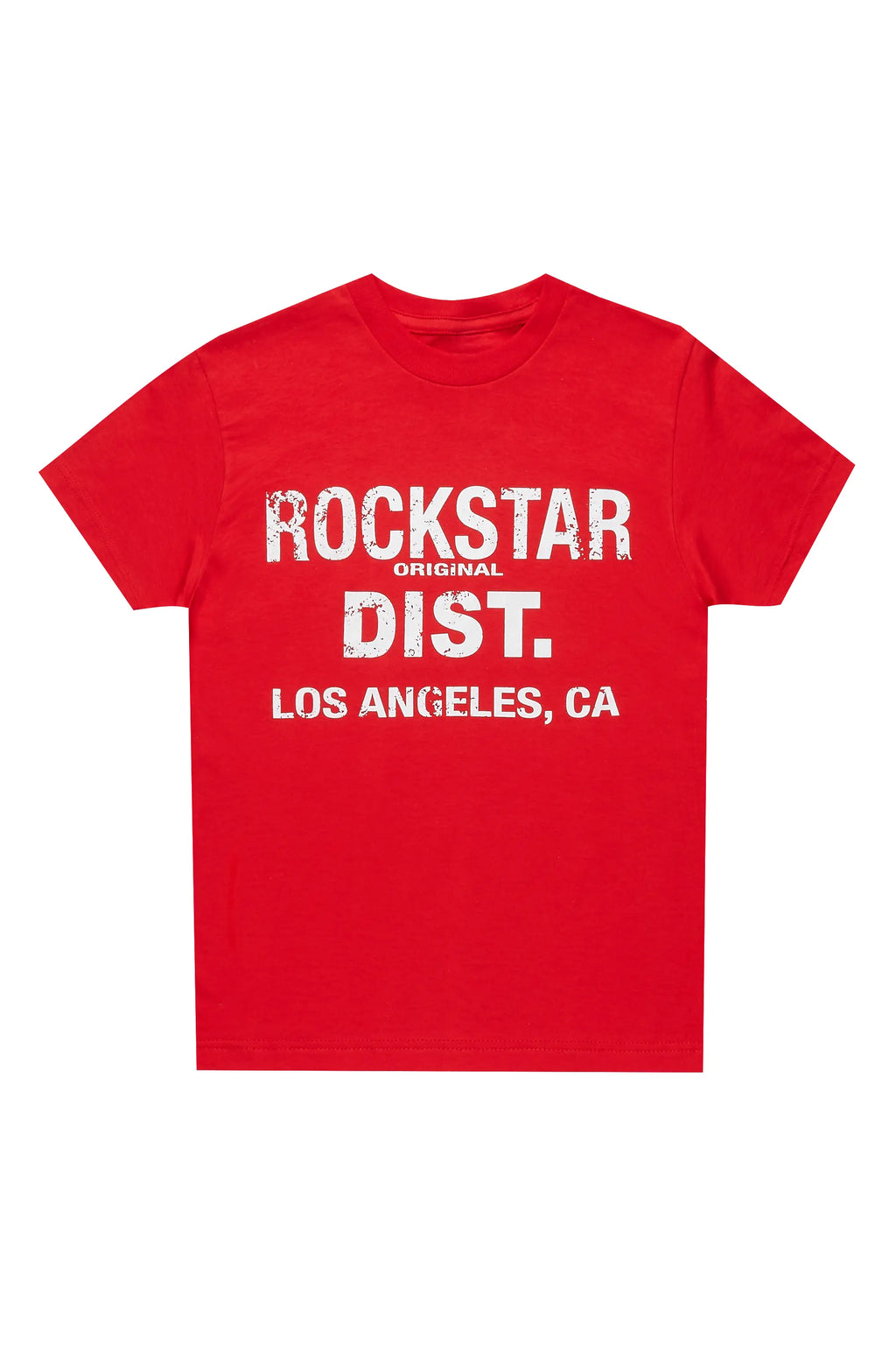 Boys Koen Red Graphic T-Shirt