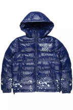 Raffer Navy Heavy Puffer Jacket