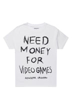 Boys M4 Video Games White/Black Graphic T-Shirt