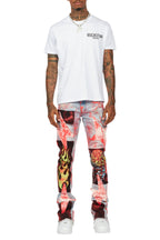 Sana White/Black Graphic T-Shirt