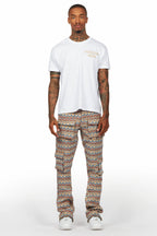 Lake White/Beige T-Shirt/Tapestry Jean Bundle