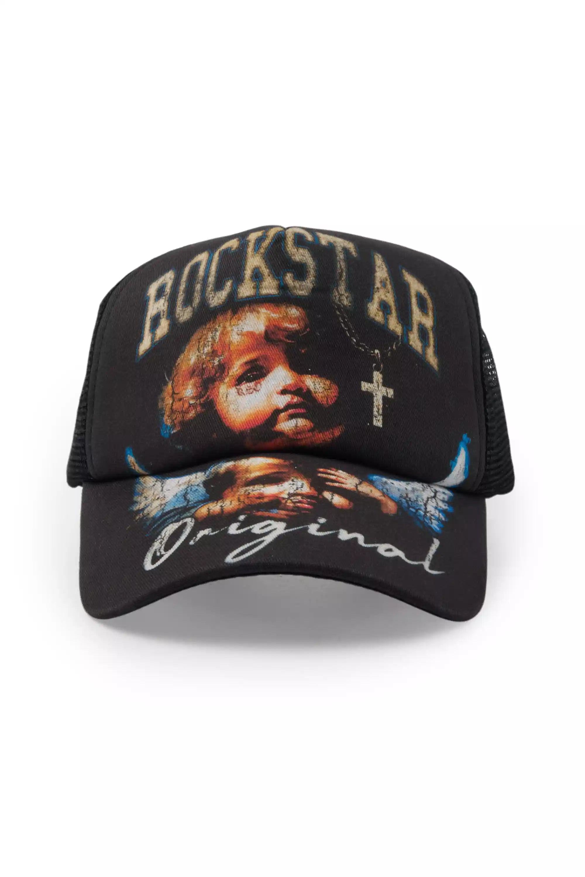 Deiter Black Graphic Trucker Hat