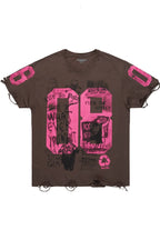 Grill Charcoal Graphic Oversized T-Shirt