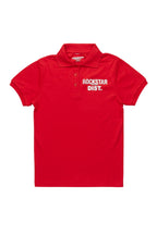 Girls Art Dist Red Polo
