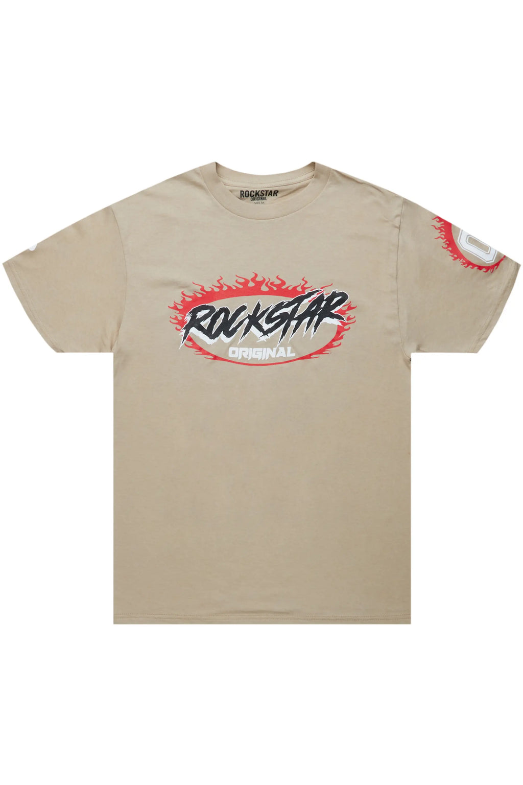 Draven Beige Graphic T-Shirt