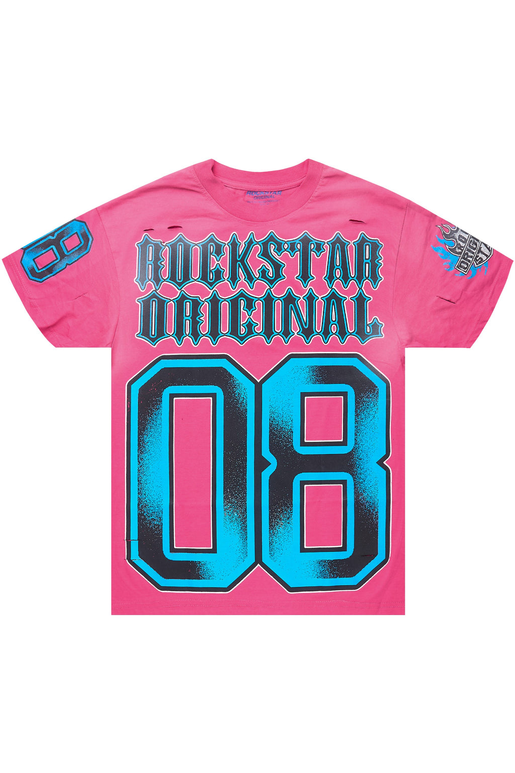 Alim Fushia Oversized Graphic T-Shirt