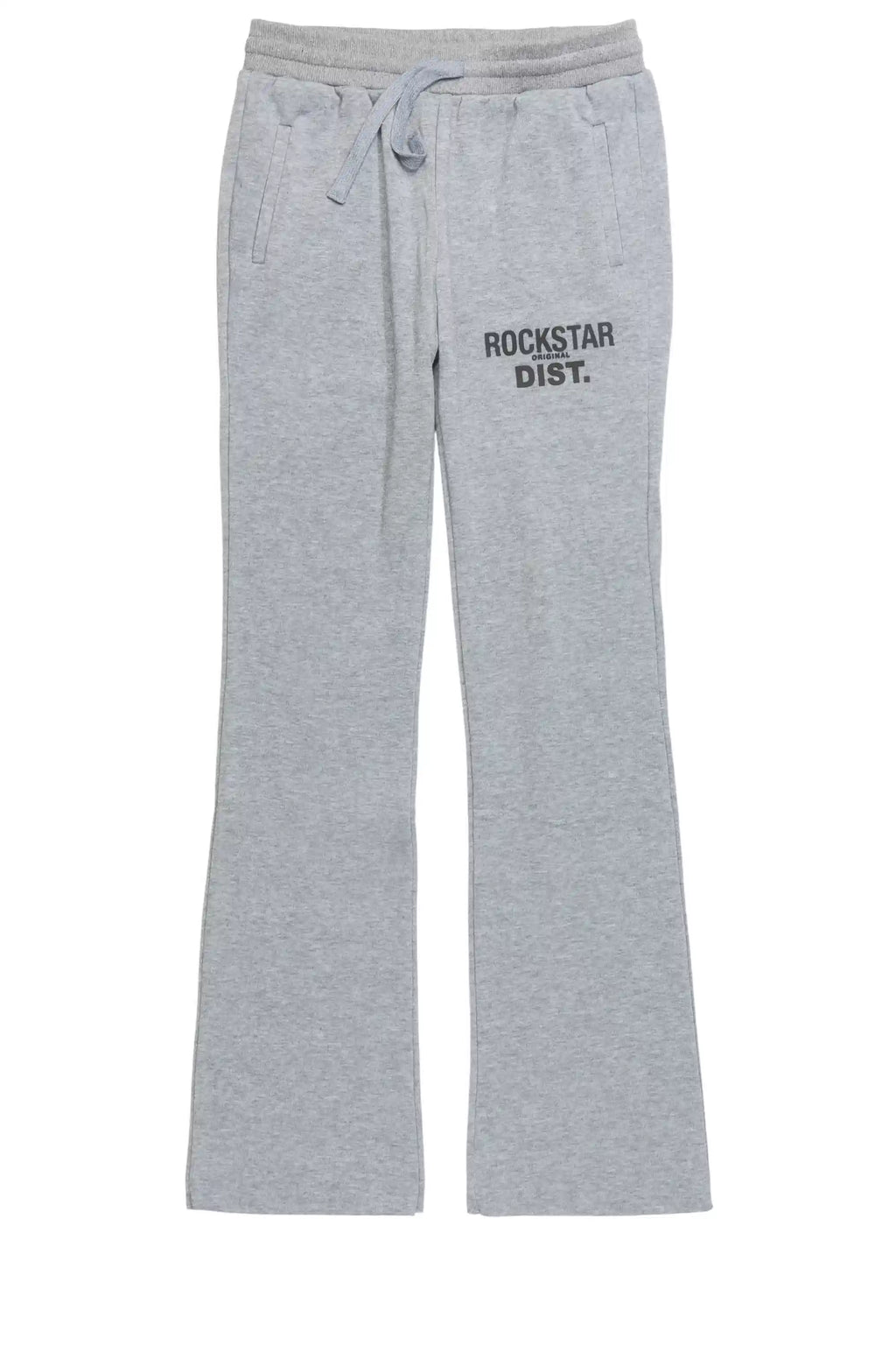 Girls Juliana Grey Stacked Flare Pant