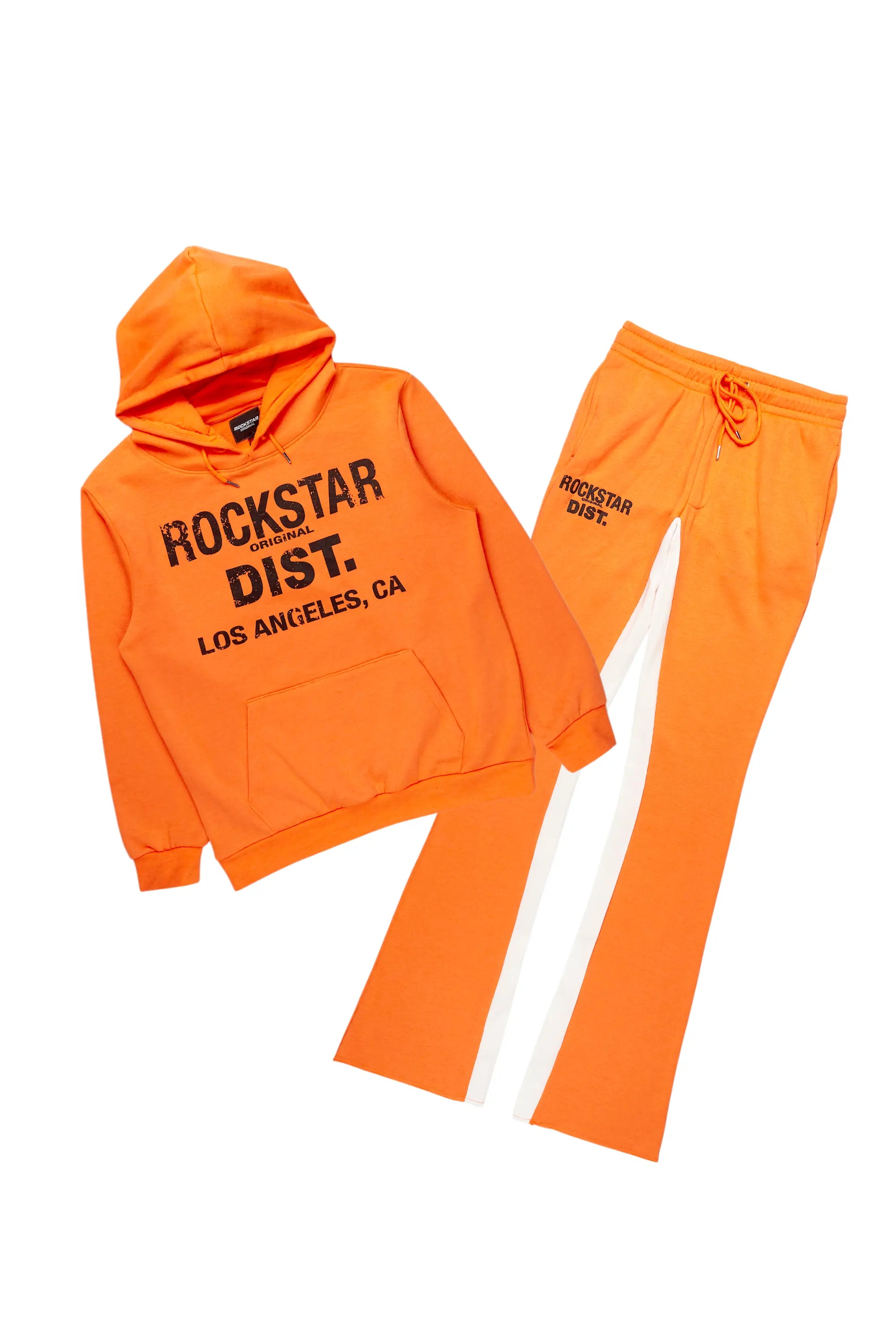 Lake Orange Hoodie/Baggy Track Pant Set