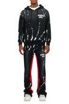 Rampage Black Hoodie/Baggy Track Pant Set