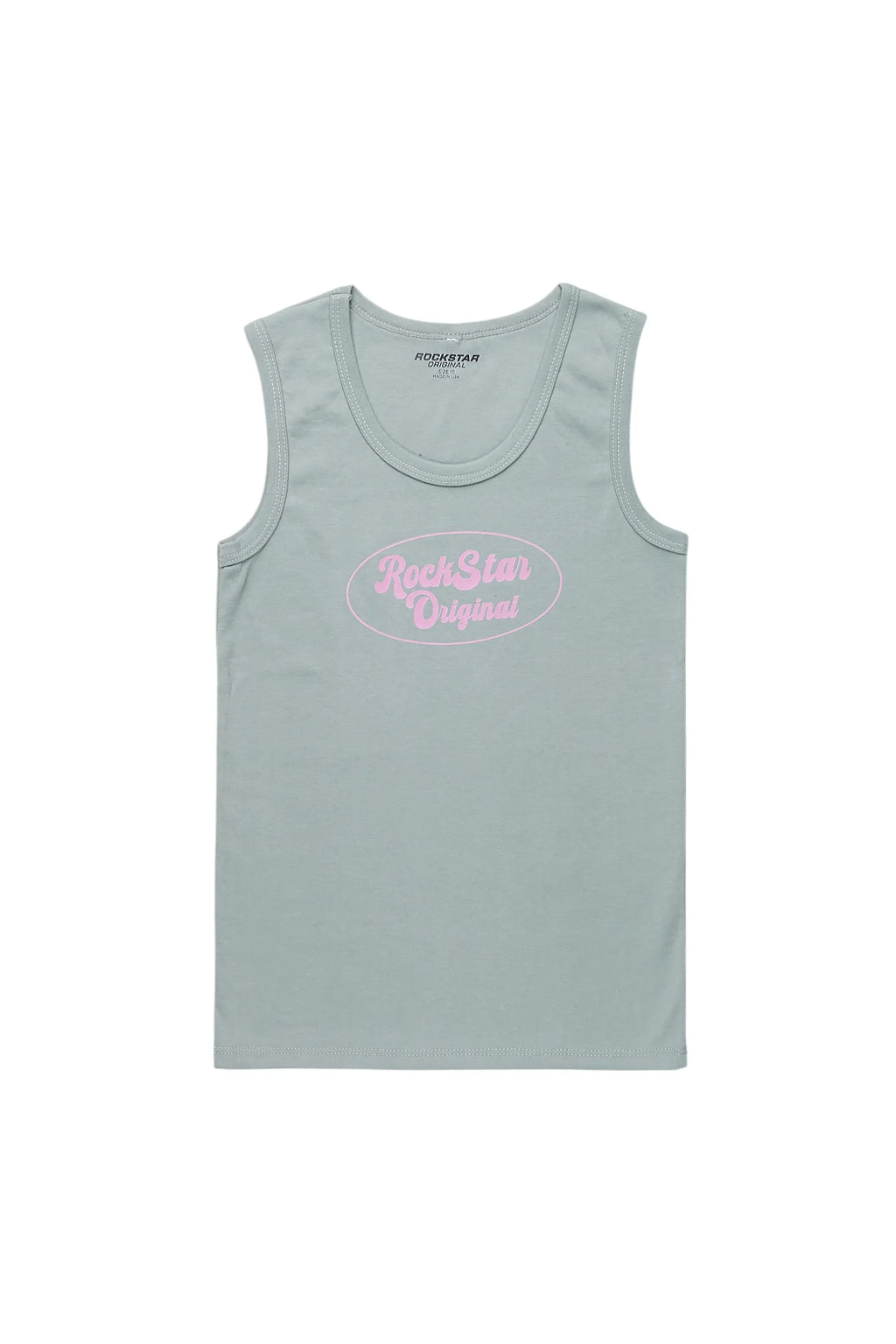Girls Noir Grey Tank Top