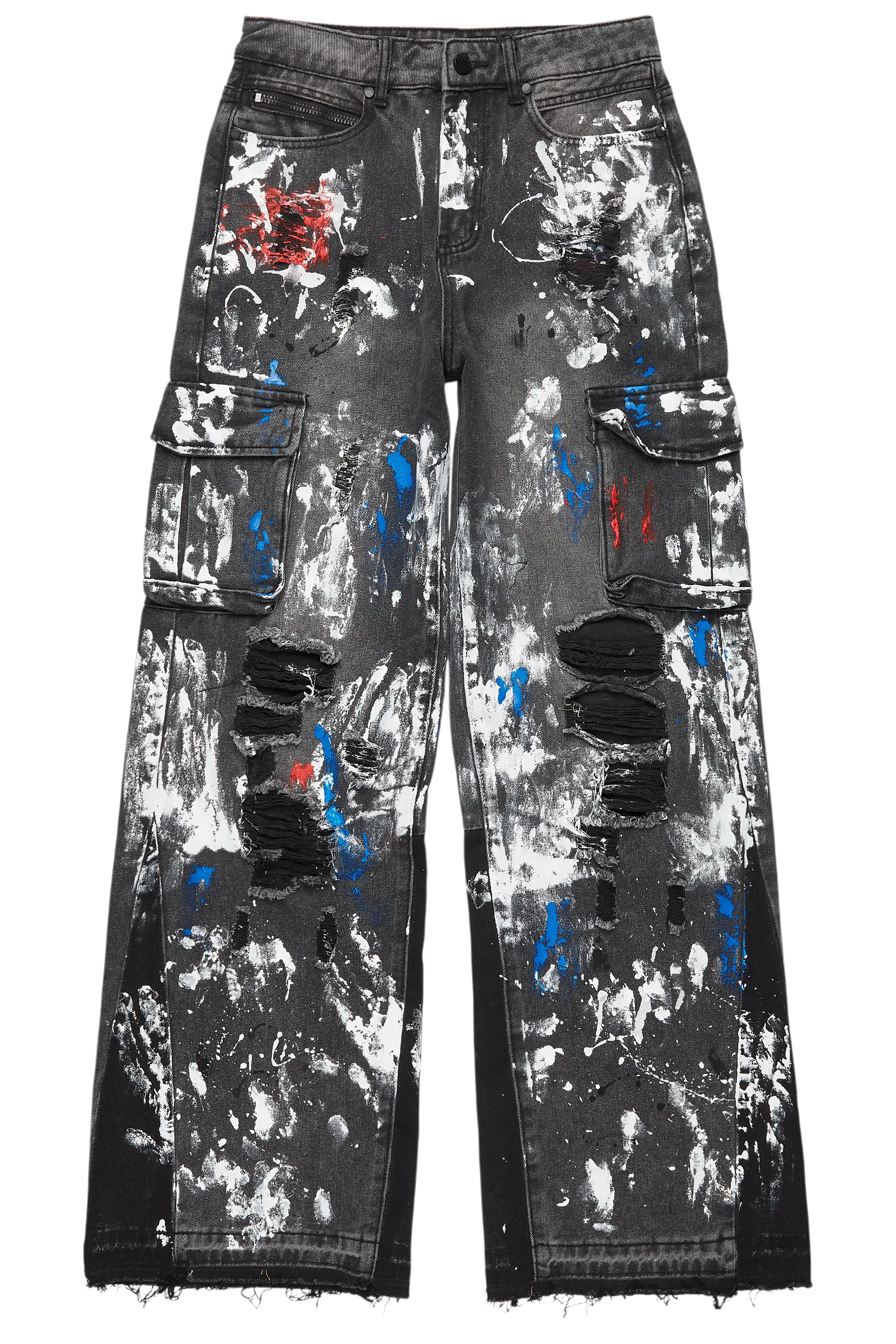 Dallin Grey Painter Baggy Cargo Jean