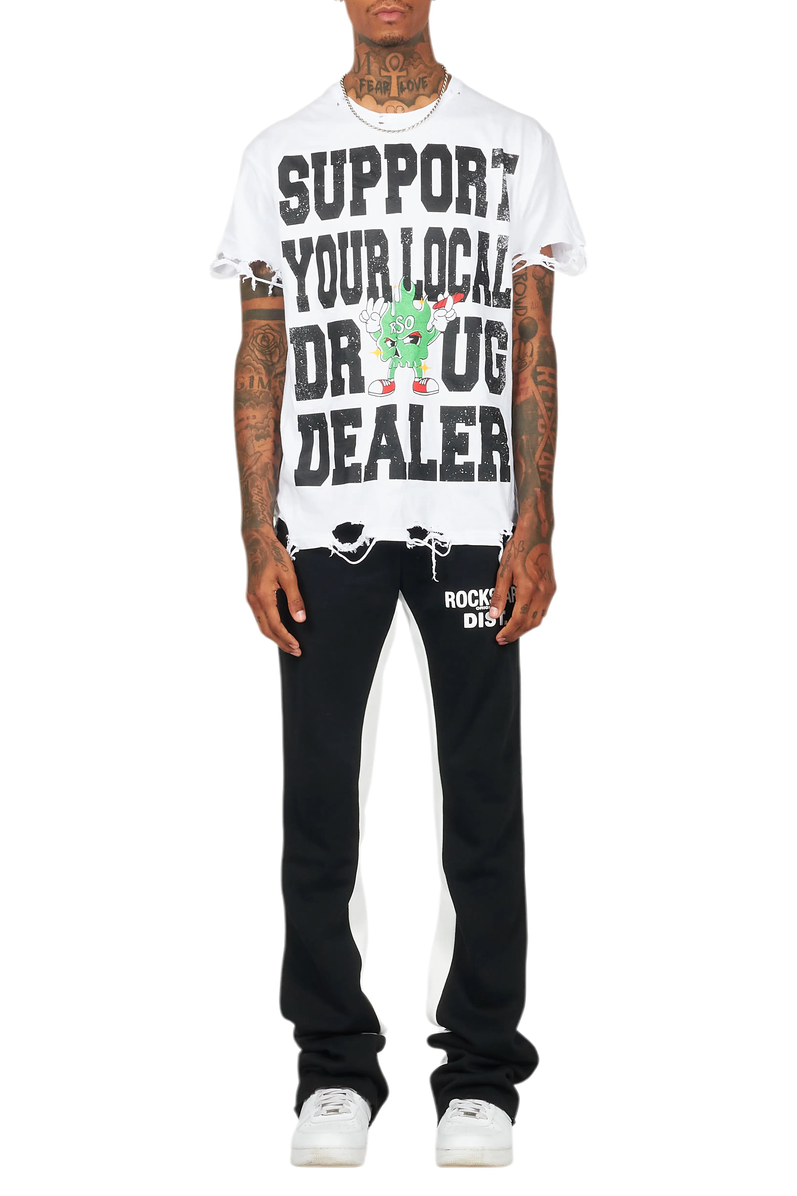 Alpine Black Baggy Pant