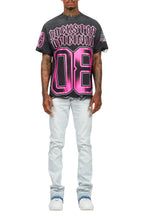 Dag Blue Stacked Flare Jean