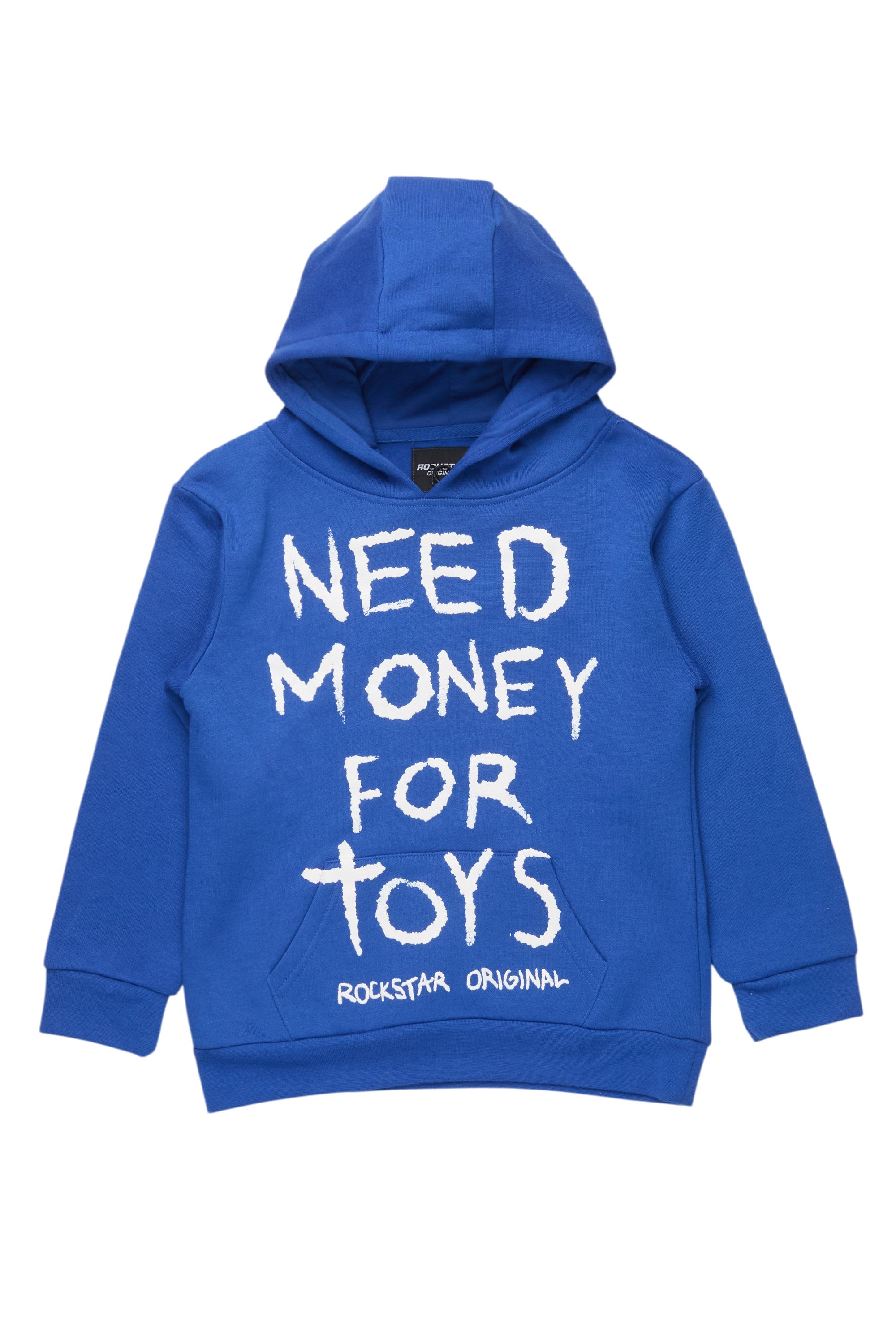 Boys M4 Toys Royal Blue/White Graphic Hoodie
