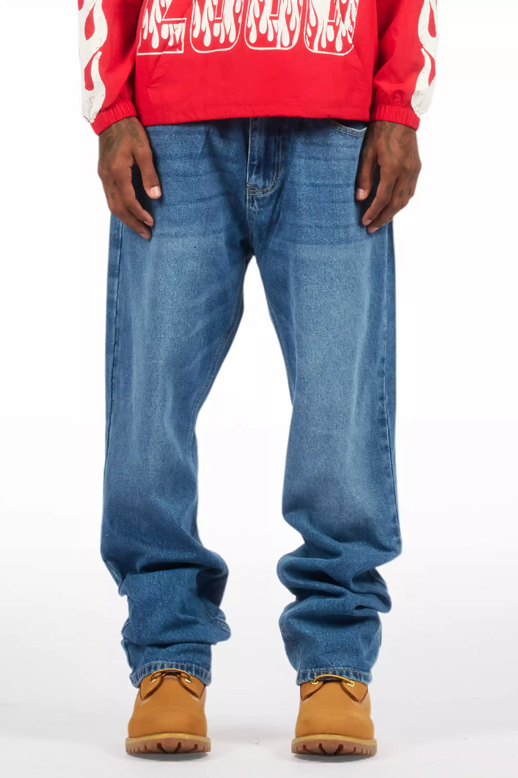 Basik Indigo Baggy Jean