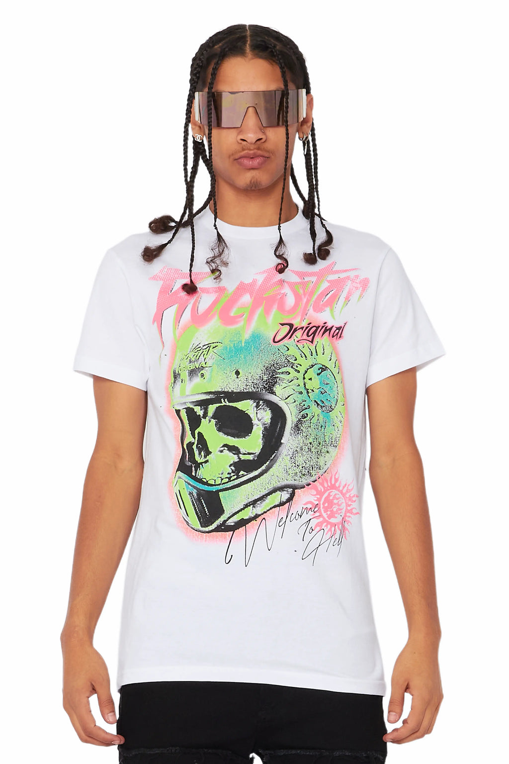 Ciro White Graphic T-Shirt