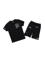 Boys Jash Black Short Set