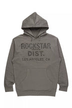 Thryll Heather Grey/Black Rhinestone Graphic Hoodie
