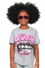 Girls Rosie Grey Graphic T-Shirt