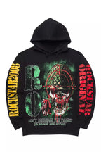 Loletha Black Graphic Hoodie