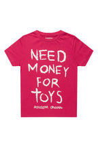 Girls M4 Toys Fuchsia/White Graphic T-Shirt