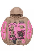 Kamille Tan Oversized Hoodie