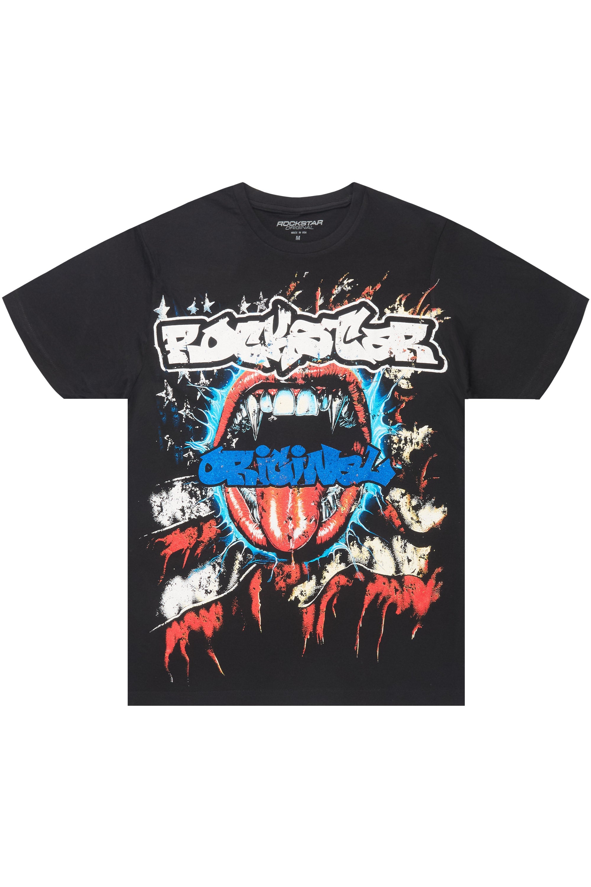 Lennox Black Graphic T-Shirt