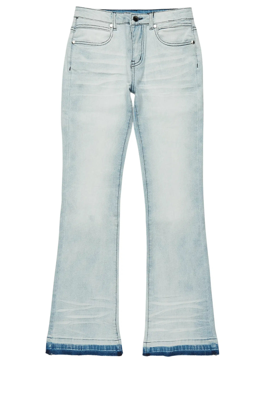 Boys Dag Blue Stacked Flare Jean