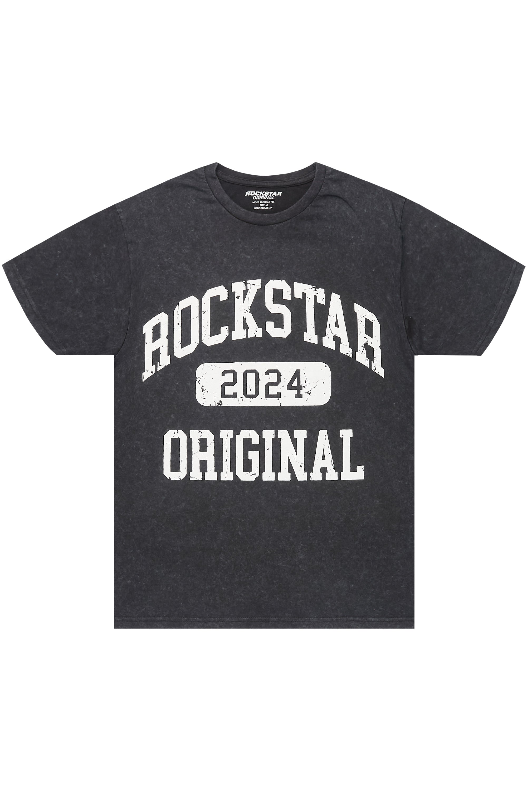 Myesha Vintage Black Oversized T-Shirt